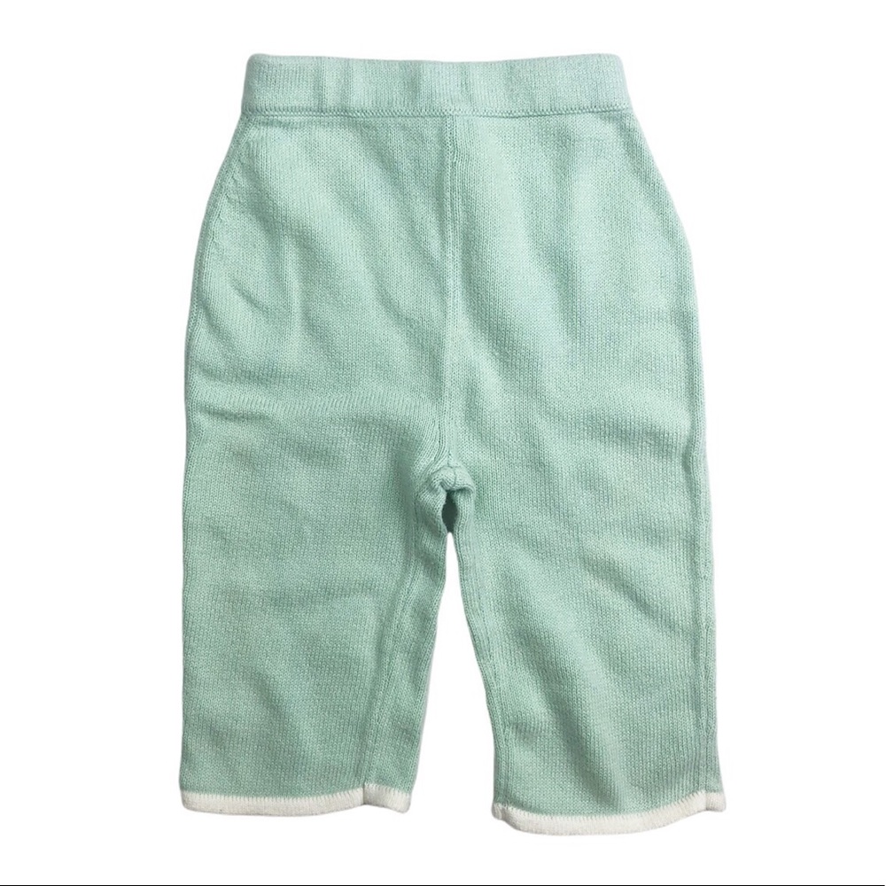 Tea Collection Knit Pants Pima Cotton Pull On Size XS 6 Months